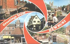 Vintage greetings from - from, newbury