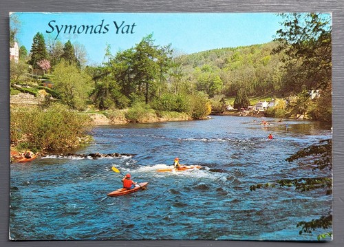 Vintage postcard used river - used,
