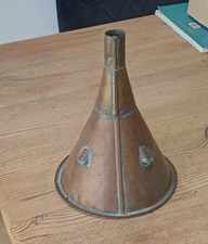 Large copper wash dolly posser posher 10 1/2 inches high