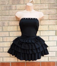 Mika black ruffle frill tutu