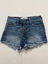 Hollister Frayed Hem Denim