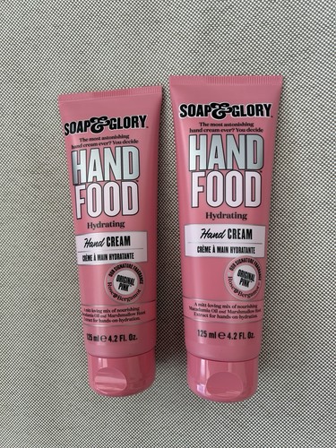 Soap and glory - hand, food
