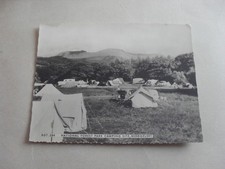 POSTCARD -  BEDDGELERT - CAMPING SITE - TENTS - MOTORBIKE - CARAVAN - WALES