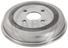 Rear brake drum - brake, a.b.s.