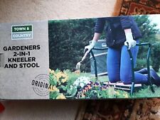 Town & Country Gardeners Two-in-one Kneeler And Stool Bnib