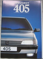1988 Peugeot 405 range
