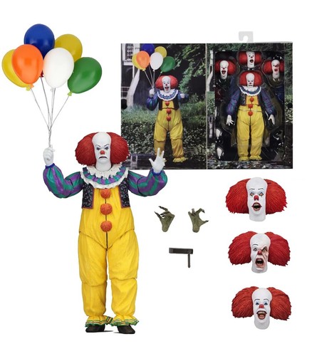 Neca pennywise clown - clown, 1990