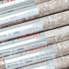 3 Rolls Red Slate Brick Wallpaper Tile Wall Textured Urban Rustic Vinyl Feature