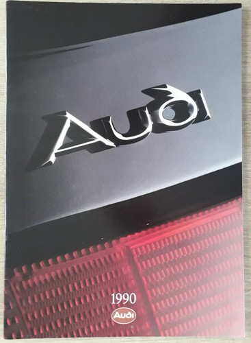 Audi range brochure 1990 - range,