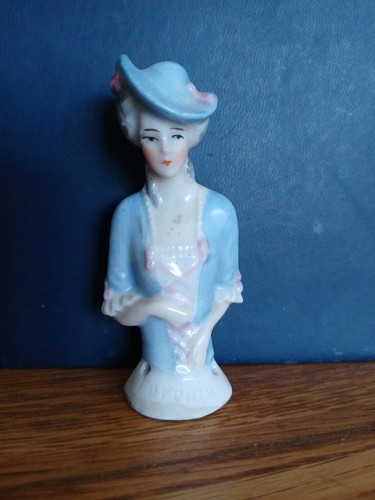 Vintage german porcelain half - porcelain,