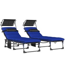 Outsunny Folding Sun Loungers