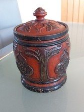 Antique art nouveau lidded - art,