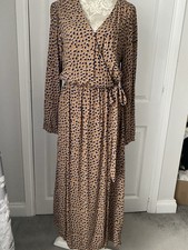 Joules Chloe Dress 14 Mocha