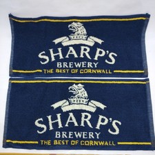 Sharp brewery bar towel - sharp's,