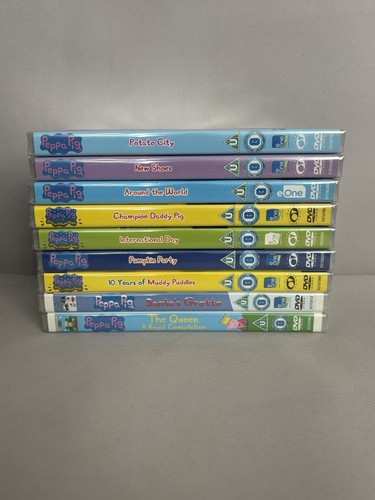 Bundle peppa pig dvd - of,