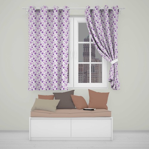 Blackout eyelet curtains - blackout,