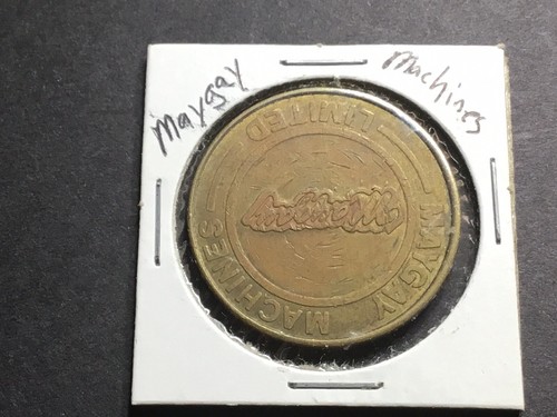 British brass vintage token - token, 10