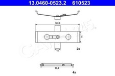 Disc Brake Pads Accessory Kit