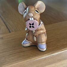 Pendelfin Lollipop Mouse Brown Rare Lilac Ex Cond Black Label 1961-1966
