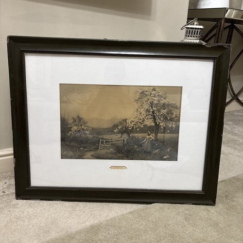 Springtime vintage art - springtime,