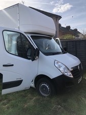 Vauxhall Movano F3500 L3H1 CDTI Luton Van with Box Tail Lift 2014
