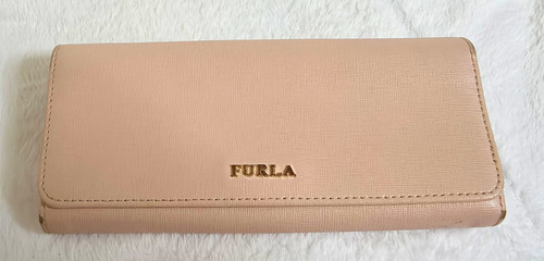 Furla pink saffiano leather - furla,