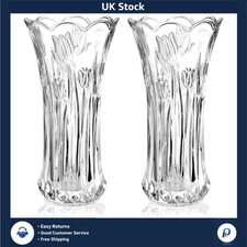 Elegant Heavy Crystal Flared