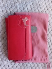 Vintage Radley Red Leathe Purse with Dust Bag Good Condition Used