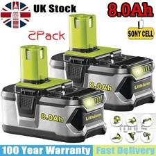 2 PACK For Ryobi 18V Battery