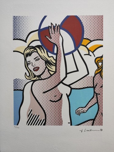 Roy lichtenstein signed - lichtenstein,