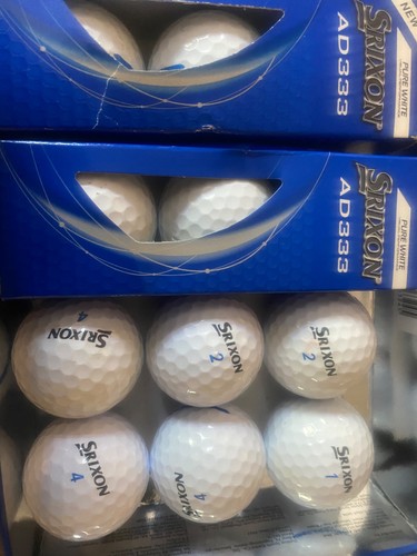 Srixon 333 golf balls - 12,