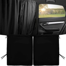 Partition Curtain Cars Side Window Sunshades Covers Privacy Curtains For Cars