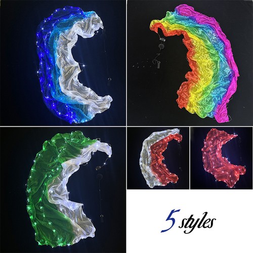 Large iridescent silk glowing - large,