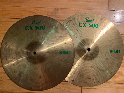 Pearl 500 hat cymbals - pearl,