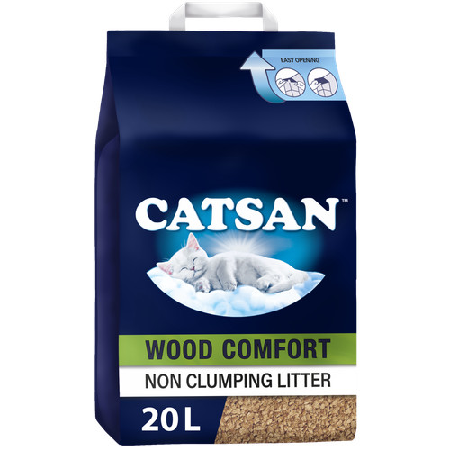 20l catsan wood - 20l, comfort