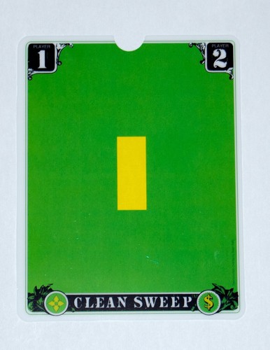 Vectrex clean sweep - clean, overlay