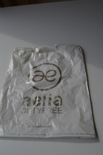 AELIA DUTY FREE  PLASTIC store carrier BAG  used once...Collectable