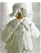 Baby Girls CROCHET Matinee