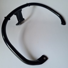 Vespa GTS GTV Black Metal Coated Rear Handle Luggage Carrier