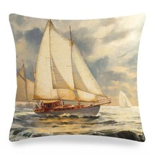 Nautical Oil Painting Coastal