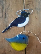 Stained Glass Bird Suncatcher