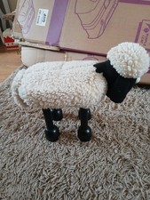 SHAUN THE SHEEP FOOTSTOOL – BOOTS EXCLUSIVE – 1989 – PLUSH STOOL SEAT
