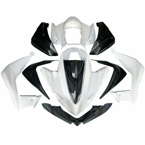 Plastic set white black - set, 3