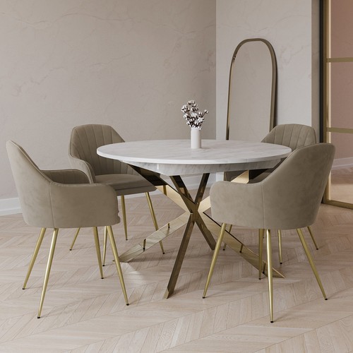 White marble effect extendable - marble,