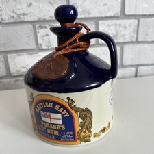 Rare  JOLLY JACK PUSSER  BRITISH NAVY RUM JUG 1 LITRE  WADE POTTERY