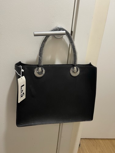 Long sons black shoulder bag - long, &