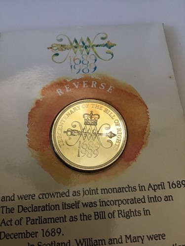 1989 royal mint bill of - mint,