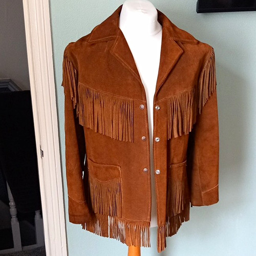 Western 70s simco brown suede - brown,