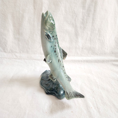 Vintage blue spotted trout - spotted,