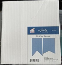 Spellbinders Sapphire Plus Steel Rule Die Banners SRP-005